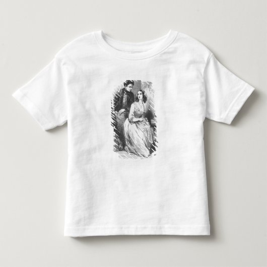 Eve en David Sechard Kinder Shirts (Voorkant)