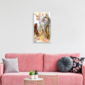 Eve en de server Canvas drukken (Insitu (Woonkamer))