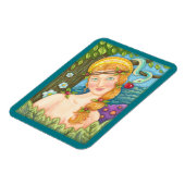 EVE en dienstmiddeleeuwse tuin van Eden MAGNET Magneet (Linkerzijde)