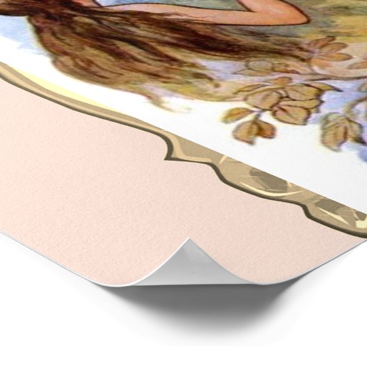 Eve en Serpent Poster (Hoek)