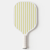 Eve en Sofie Gele Strepen Pickleball Paddle (Achterkant)