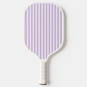 Eve en Sofie lavendelstrepen Pickleball Paddle (Achterkant)