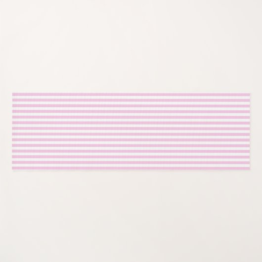 Eve en Sofie Roze Strepen Yogamat (Voorkant (horizontaal))