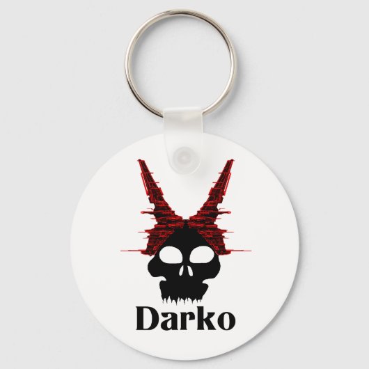 Eve Evil Bunny Tornado Darko Sleutelhanger (Voorkant)