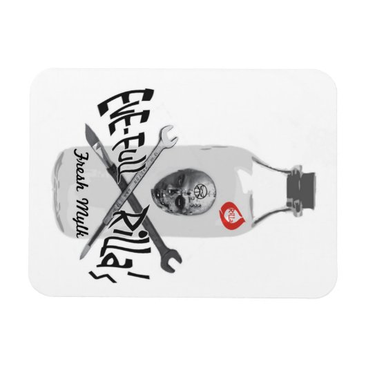 Eve-full Rilla's Verse Melkmagneet Magneet (Horizontaal)