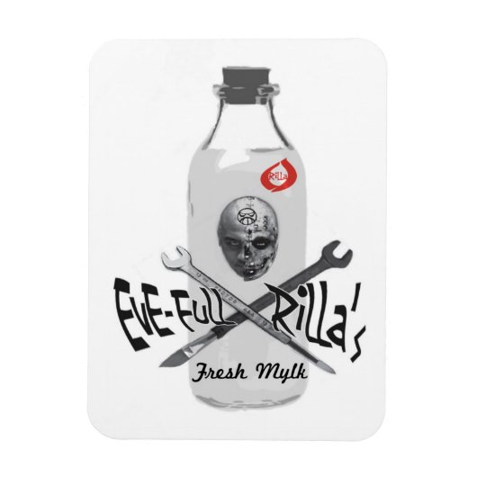 Eve-full Rilla's Verse Melkmagneet Magneet (Verticaal)