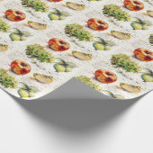 EVE Gedetailleerde illustratie van Apple Cadeaupapier (Hoek)