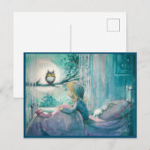 EVE gekleurde goede nachtstruik Briefkaart (Voorkant / Achterkant)