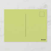 EVE Gepilde Avocado Botanische illustratie Poster Briefkaart (Achterkant)