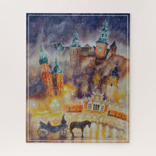 EVE Gepilde Krakow Old Town Jigzaag Puzzle Legpuzzel