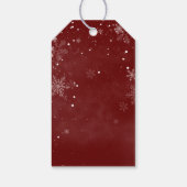 EVE geschilderd kerst rendier en konijn Cadeaulabel (Achterkant)