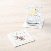 EVE geschilderd kerst rendier en konijn Kartonnen Onderzetters (Insitu)