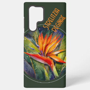EVE Geschilderde Strelizia Bloem Hoesje Samsung Galaxy Hoesje