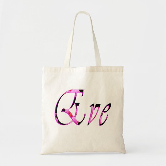 Eve Girls Name Logo, Tote Bag (Voorkant)