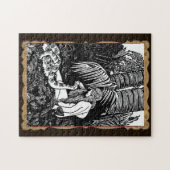 Eve in de tuin legpuzzel (Horizontaal)