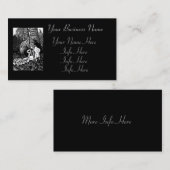 Eve in de tuin visitekaartje (Voorkant / Achterkant)