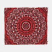 Eve Mandala Fleece Deken (Voorkant (Horizontaal))
