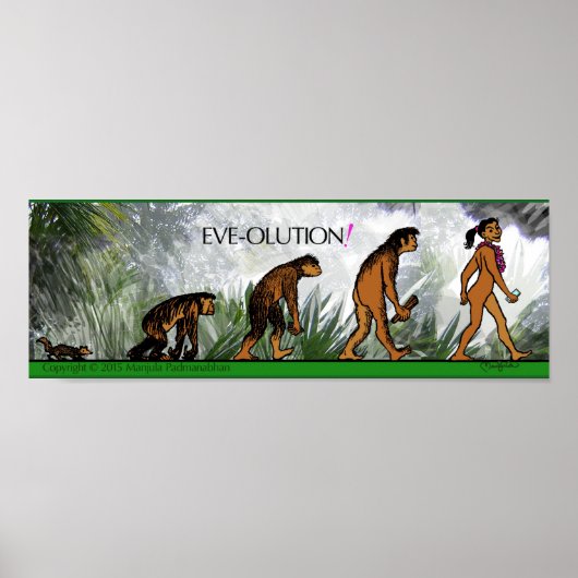 EVE-OLUTION POSTER (Voorkant)