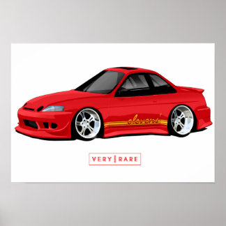 Eve' Paint & Fiber Lexus SC300 Poster