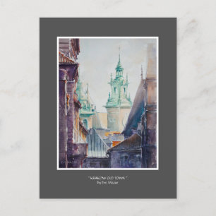 EVE Painted Krakow, de voormalige Poolse stad Briefkaart