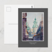 EVE Painted Krakow, de voormalige Poolse stad Briefkaart (Voorkant / Achterkant)
