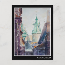 EVE Painted Krakow, de voormalige Poolse stad Briefkaart