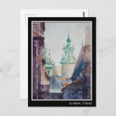 EVE Painted Krakow, de voormalige Poolse stad Briefkaart (Voorkant / Achterkant)