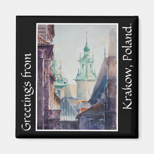 EVE Painted Krakow, de voormalige Poolse stad Magneet (Voorkant)