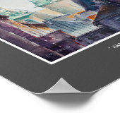 EVE Painted Krakow, de voormalige Poolse stad Poster (Hoek)