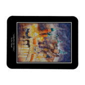EVE Painted Krakow Old Town Magneet (Horizontaal)