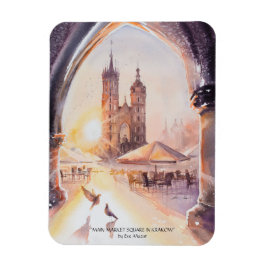 EVE Painted Krakow Old Town Magneet