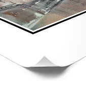 EVE Painted Krakow, Pools Poster van de stad (Hoek)