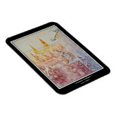 EVE Painted Morning in Krakow, Poolse foto Magneet (Rechterzijde)