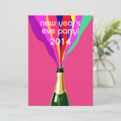 Eve-partij nieuwjaar kaart (Staand voorkant)