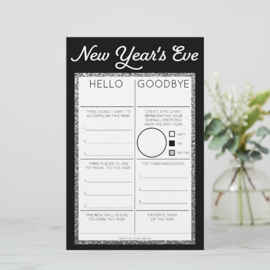 Eve Party Game Hallo Goodbye (Staand voorkant)