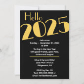 Eve Party (nieuwjaarsfeest) Kaart (Voorkant)