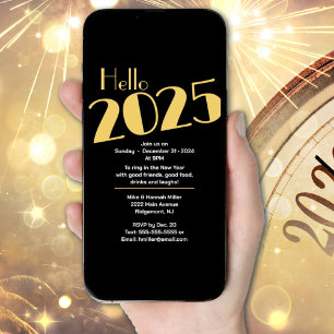 Eve Party (nieuwjaarsfeest) Kaart