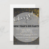 Eve Party (nieuwjaarsfeest) Kaart (Voorkant / Achterkant)