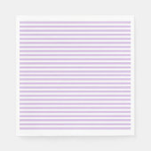 Eve & Sofie Lila gestreept Servet (Voorkant)