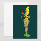 Eve-uitnodigingen Kaart (Voorkant / Achterkant)