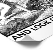 Eve Vegetarian Funny Poster (Hoek)