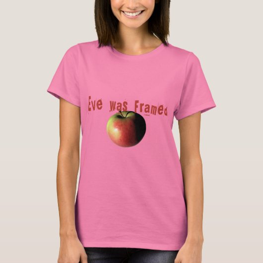 Eve was omgevormd t-shirt (Voorkant)