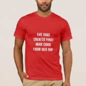 EVE WERD EERST CREËER T-SHIRT (Voorkant)