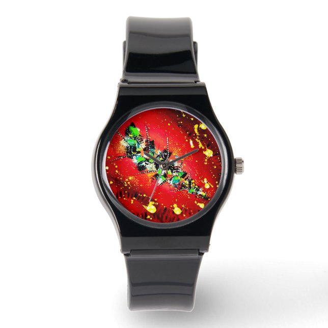 EVEIL VAN Christèle Chabrette Horloge (Voorkant)