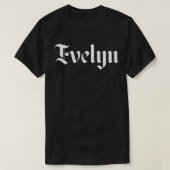 Evelyn 1 t-shirt (Design voorkant)