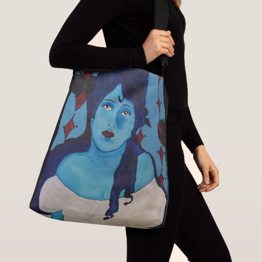 Evelyn Blue Crossbody Tas (Dichtbij)