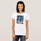 Evelyn Blue T-shirt (Voorkant volledig)