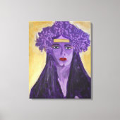 Evelyn Crowned Canvas Afdruk (Voorkant)