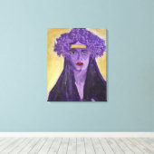 Evelyn Crowned Canvas Afdruk (Insitu (Houten vloer))