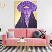 Evelyn Crowned Canvas Afdruk (Insitu (Woonkamer))